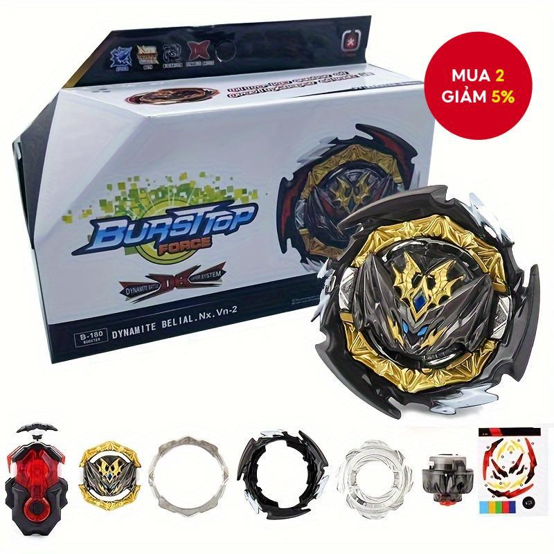 TOMY Official Japan Beyblade Burst DB Generation B-180 Dynamite Belial Alloy Spinning Top Toy, Kids 