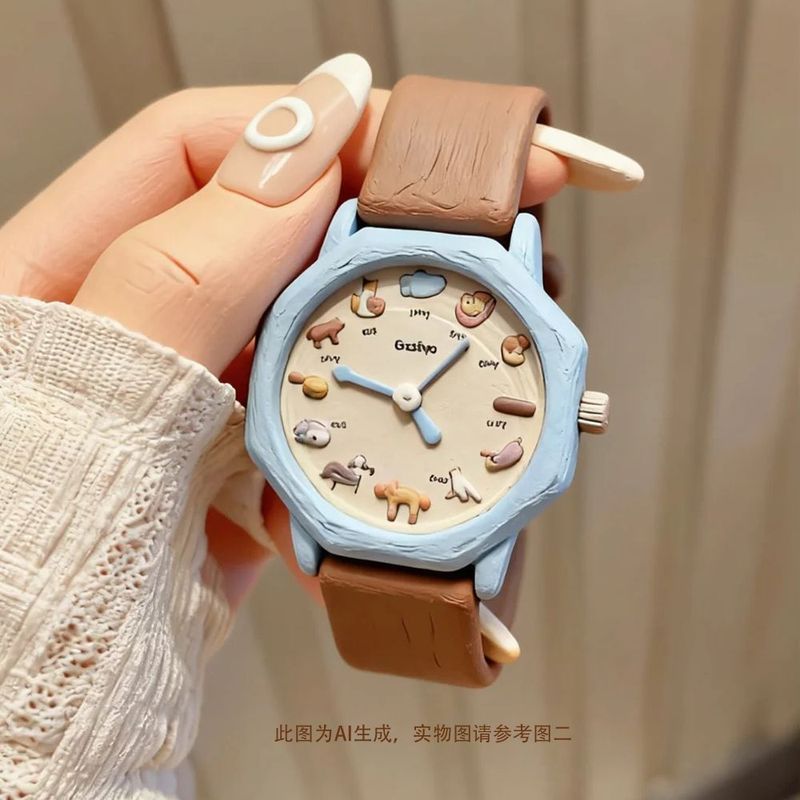 25 Đồng Hồ Phong Cách Mới Đồng Hồ Cao Cấp 20 Ciyo Đồng Hồ Mi Dễ Thương Nữ Học Sinh Trung Học Cơ Sở Cài Đặt Niche