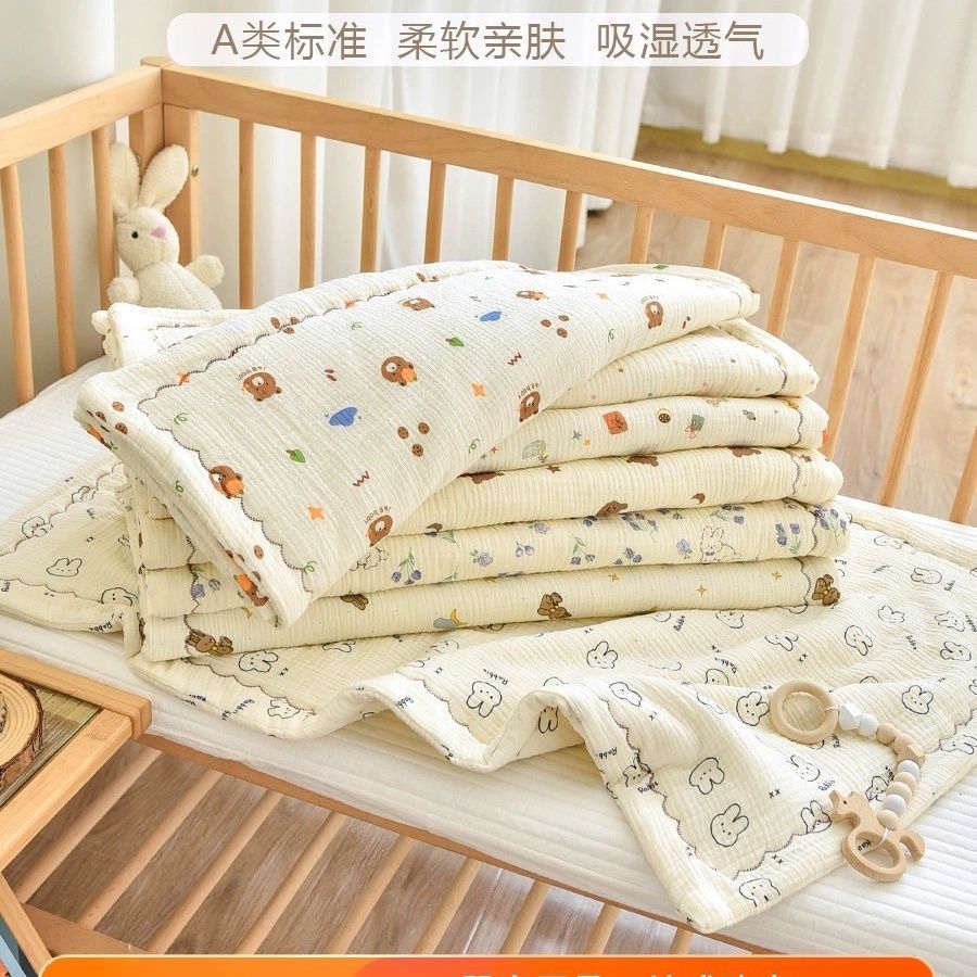 Spot Goods#Baby Crib Mattress Cloud Pillow Piece Newborn Baby Children's Bed Mattress Pad Pure Cotto