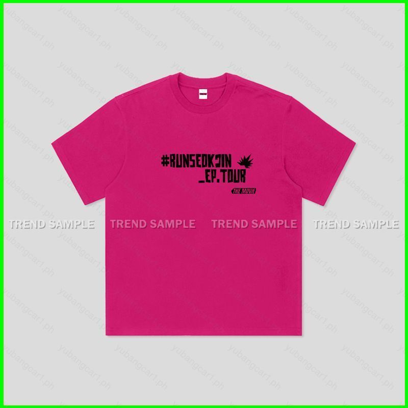 Áo thun mềm mại BTS 2026 RUN SEOKJIN EPTOUR THE MOVIE dành cho fan K-pop