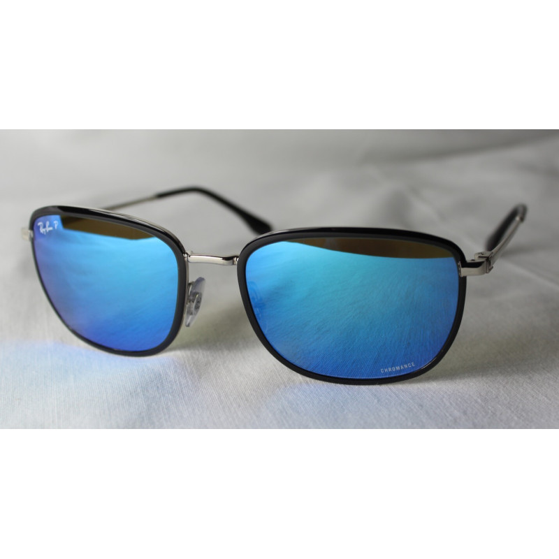 Kính râm Ray-Ban RB 3705 9144 / 4L Màu xanh hoàn toàn mới