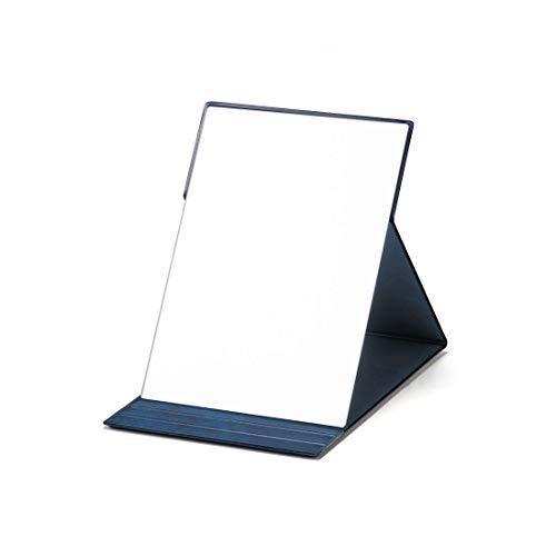 Napure Folding Mirror M Navy Folding Mirror Compact Slim Makeup Mirror Natural Skin Tone Reflection 