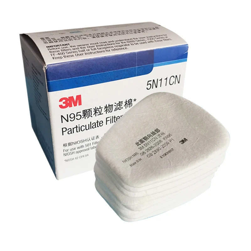 3M 5N11cn Particulate Filter Cotton Gas Dust Filter Cotton 6200 / 7502 Phụ Kiện Đa Năng