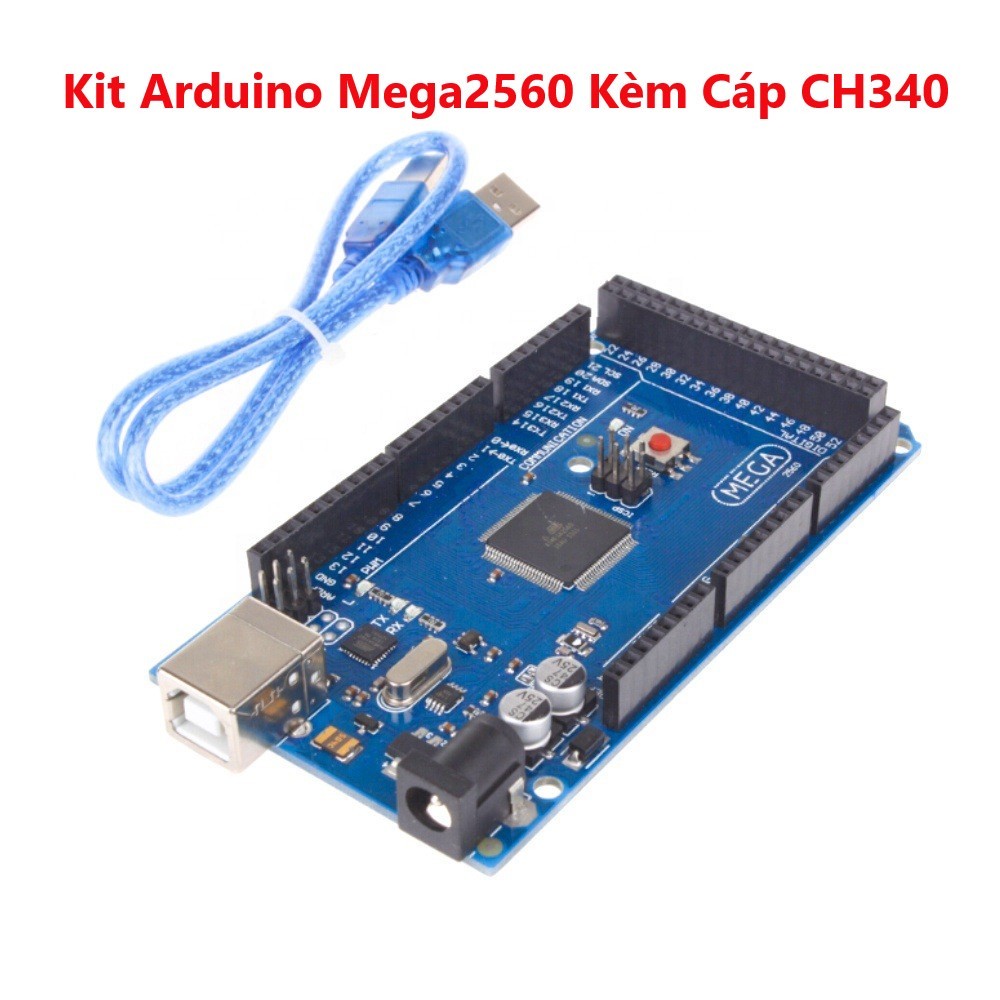 Kit Arduino Mega2560 Kèm Cáp CH340