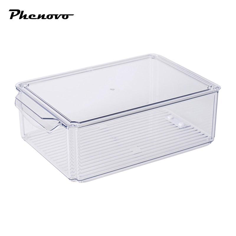 Pizza Dough Tray Clear Bakery 12 x 8inch Bột Bóng Hộp Đựng Pizza Bột