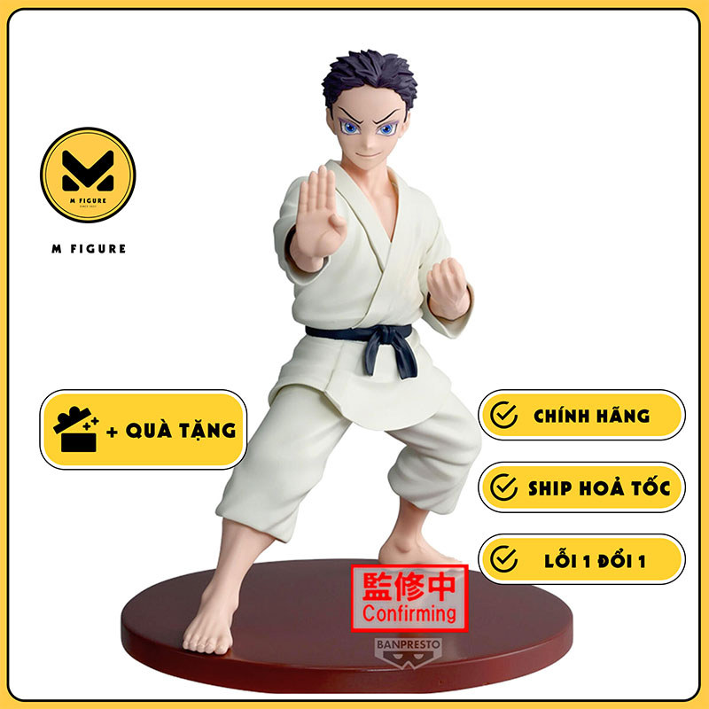 MÔ HÌNH Akaza - Kimetsu no Yaiba - Vibration Stars (Bandai Spirits) FIGURE CHÍNH HÃNG