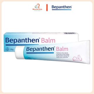 Kem chống hăm Bepanthen Balm cho bé sơ sinh 30g, kem hăm trẻ em dưỡng da cấp ẩm an toàn - Monnie Kids
