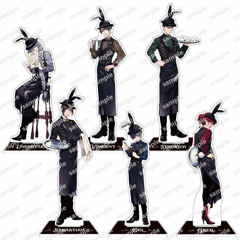 Black Butler / Ciel / Sebastian / Black Butler cafe Hàng hóa Acrylic Đứng Charle / fefwq