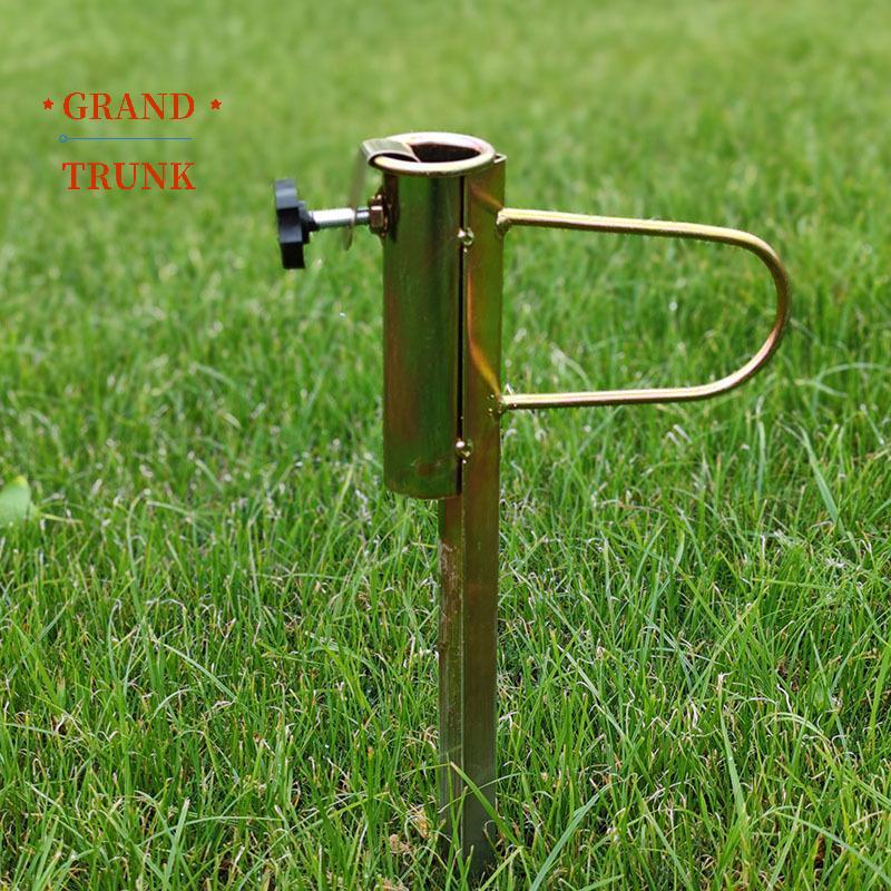 Ô Dù Đứng Neo Kim Loại cho Camping và Câu Cá