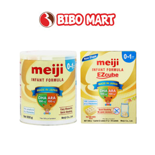 Sữa Meiji Infant Formula Nhập Khẩu Chính Hãng Hỗ Trợ Tiêu Hóa Cho Trẻ 0-1 Tuổi Lon 800g - Bibomart