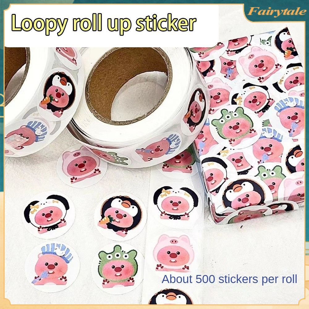 ☢ 1 Bộ 500 Hình dán trang trí hoạt hình, Hình dán chống thấm nước, Nhãn dán, Hình dán sổ tay, Hình d