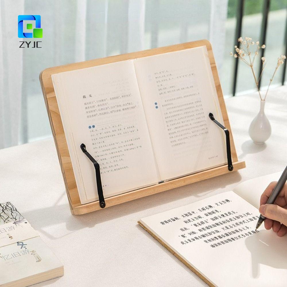 ZYJC Sách Stander Gấp Nhẹ Sinh Viên Văn Phòng Phẩm Vật Dụng Thư Pháp Sách Giáo Khoa Tranh Đọc Stande