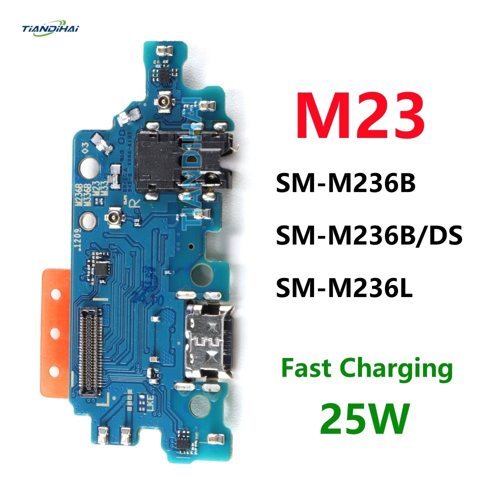 USB Bảng Sạc Dock Cổng Kết Nối Cho Samsung Galaxy M23 5G M236B M236B / DS M236 Sạc Loại C Cắm Mic Cá
