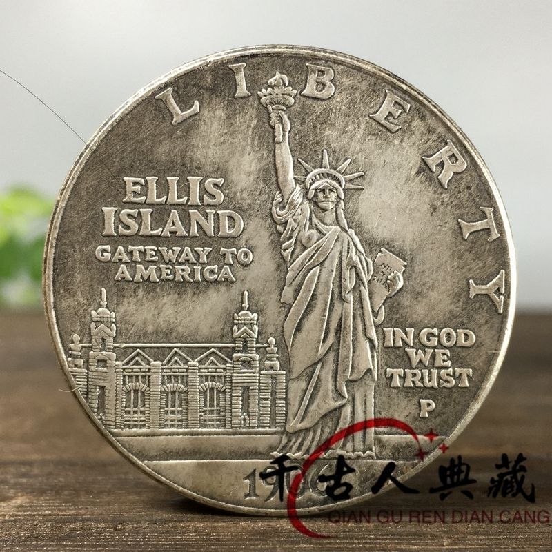 Đô la Bạc nước ngoài 1906 Trạm Liberty Đô la bạc cũ Đồng xu bạc Đồ cũ Đồng xu cũ Đồng xu cũ Đồng xu 