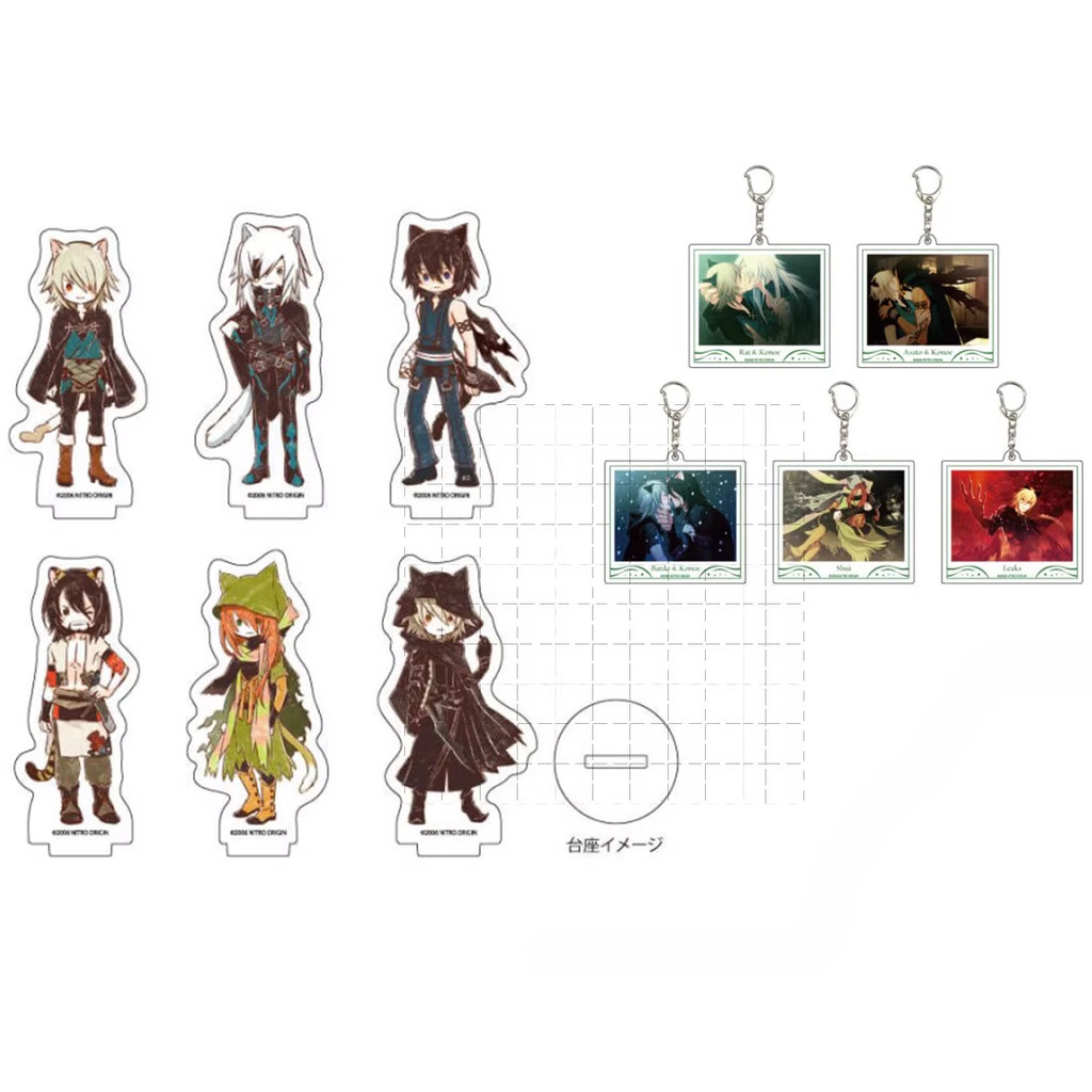 Trò Chơi DRAMAtical Giết Người Acrylic Đứng Búp Bê Anime Asato Shui Akira Shiki Móc Khóa Cosplay Đồ 