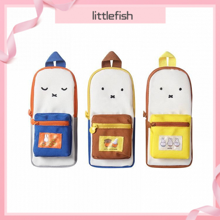 [Littlefish] Miffy Small Daily Multifunction Small School Bag Hộp đựng bút chì