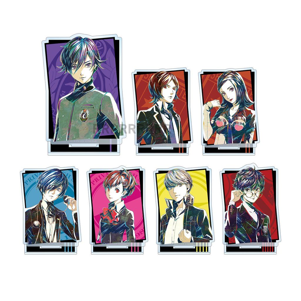 Anime Persona Acrylic Đứng Búp Bê Narukami Yu Yuki Makoto Shiomi Kotone Amamiya Ren Hình Đồ Chơi