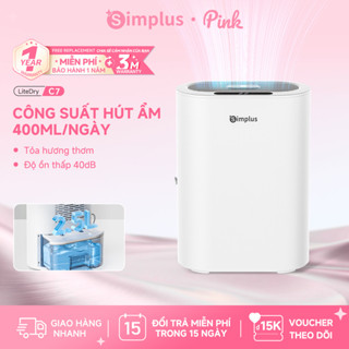 Simplus Máy hút ẩm 400mL/ngày thiết btị gia đình văn phòng chống ồn tiết kiệm điện CUSH007