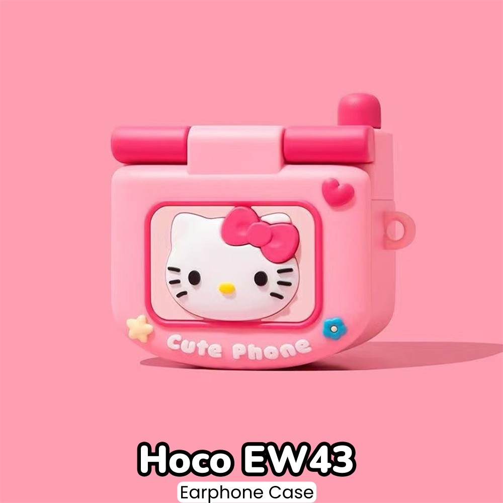 [Tùy chỉnh] Dành cho vỏ Hoco EW43 Vỏ tai nghe silicon mềm Vỏ hoạt hình siêu mát NO.8