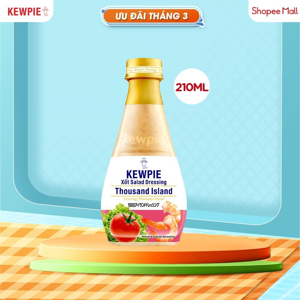 Xốt Salad Dressing Thousand Island Kewpie 210ml