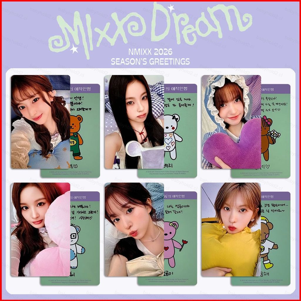 BH2 6 Cái / bộ NMIXX LOMO Card NHẸ MÙA MIXX DREAM HAEWON Bưu Thiếp Bộ Sưu Tập Ngôi Sao Ngoại Vi HB2