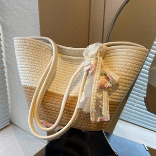 Túi Dệt Dung Tích Lớn Nữ Phong Cách Mới Thời Trang Phù Hợp Với Túi Nữ ins Vai Tote Đi Biển Túi Nữ