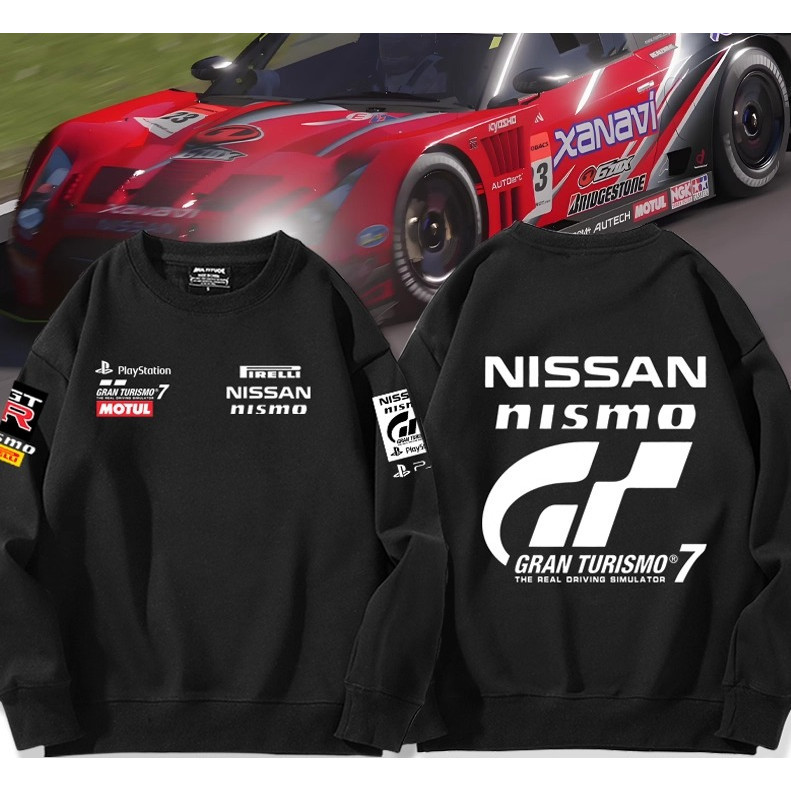 Quần áo unisex phong cách mới GT7 Racing Game với họa tiết đại diện cho trường đại học T