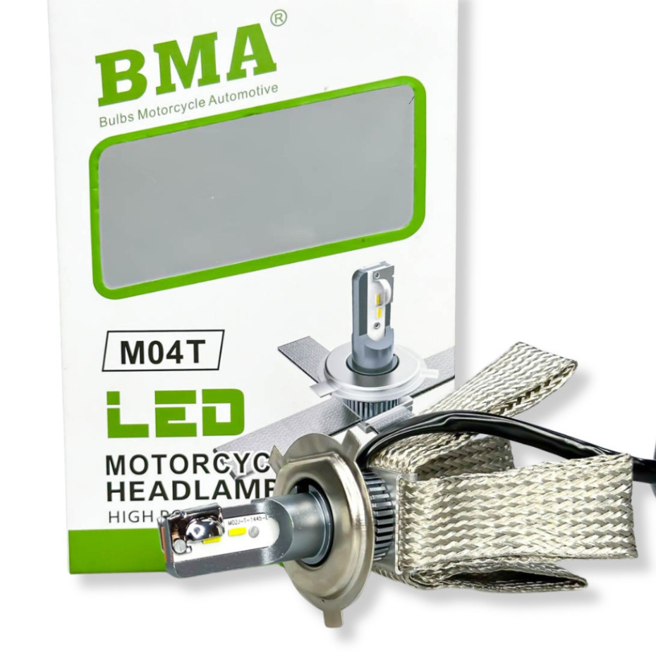 Đèn Pha LED Chân H4 M04T 35W Cho Vision, SH Việt, Wave, Sirius - Chính Hãng 12 Tháng.