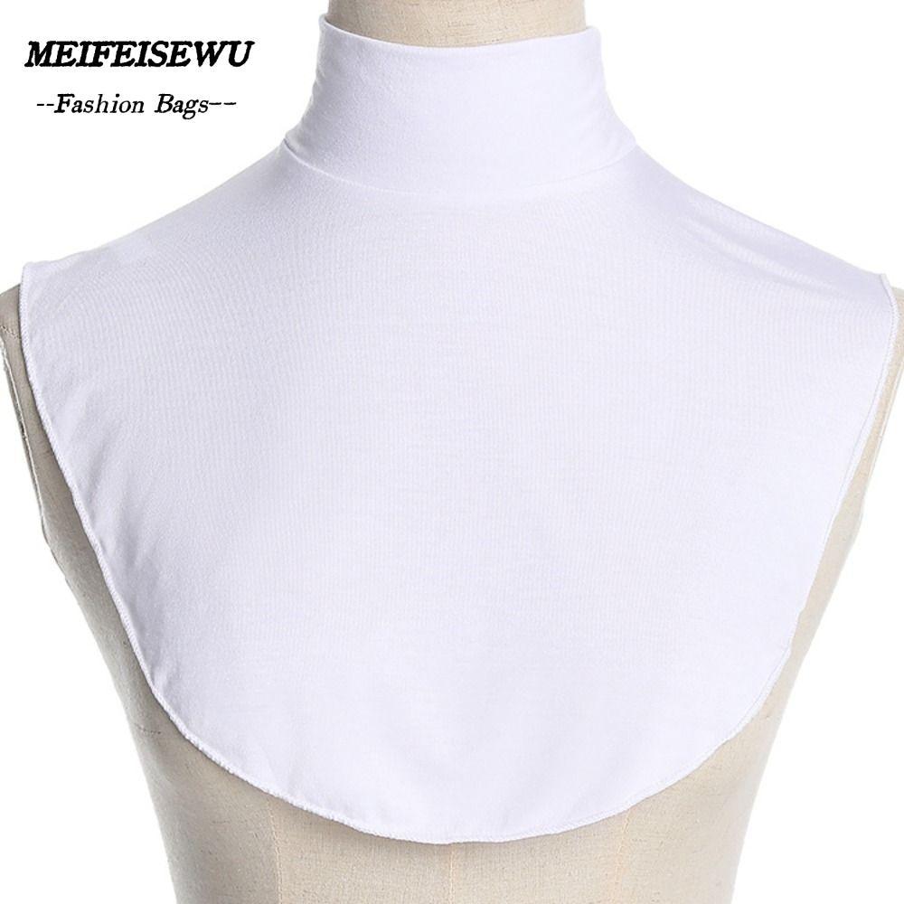 MEIFEISEWU Vòng cổ cao thời trang Vỏ cổ cao Modal cổ cao