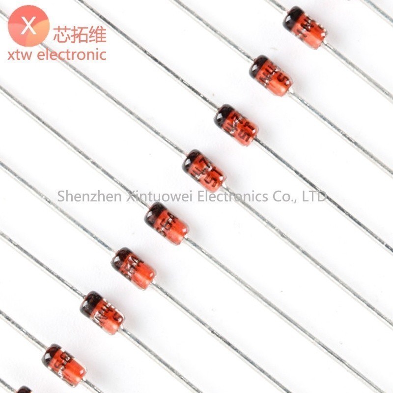 (50 Cái) 1N4742A DO-41 12V / 1W 4742 Diode điều chỉnh điện áp nội tuyến