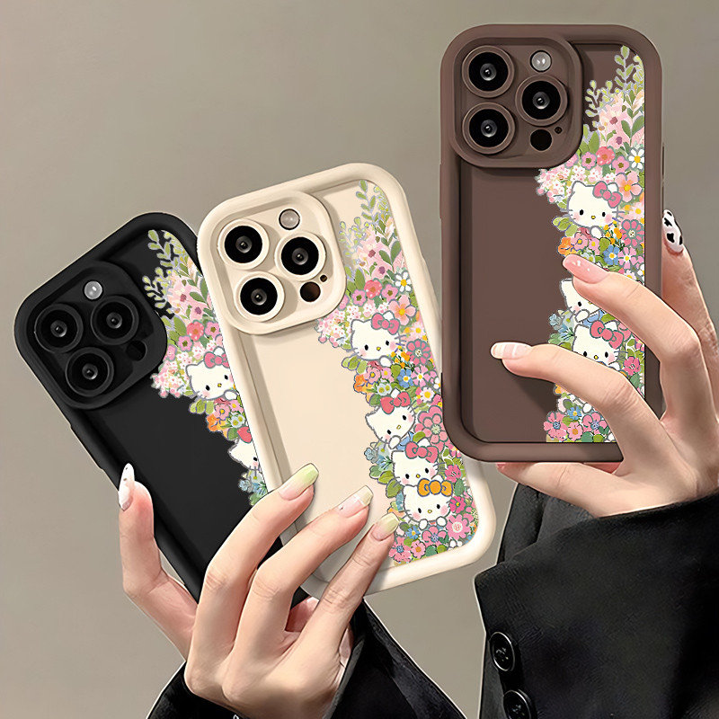 Ốp Lưng cho OPPO A9 2020/A5S/A3S/A3X/A5 pro/A15/A16/A16K/A17 Hello Kitty tươi mới TPU Soft Shell chố