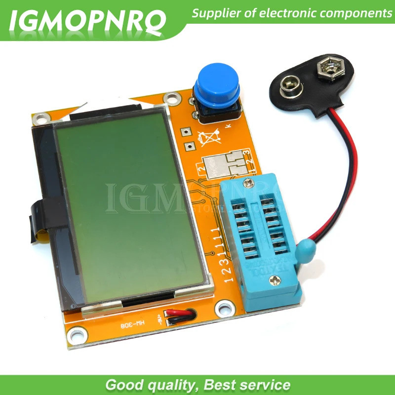 LCR-T4 ESR Meter Transistor Tester Diode Triode Điện dung Mos Mega328 Transistor Tester