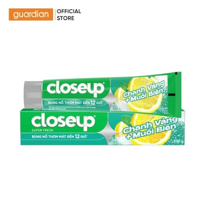 Kem Đánh Răng Closeup Detox Trắng Răng Muối Biển 230g | Guardian Việt Nam