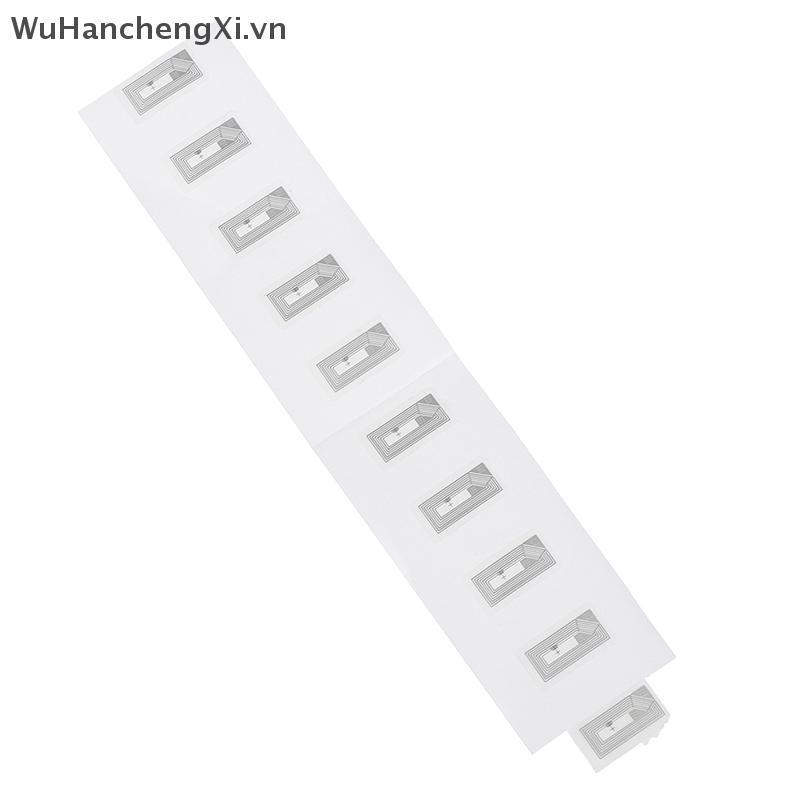 Null 100 Chiếc NFC Chip Ntag213 Stier Wet Inlay 2 * 1cm 13.56 MHz RFID NTAG213 Nhãn Thẻ Không