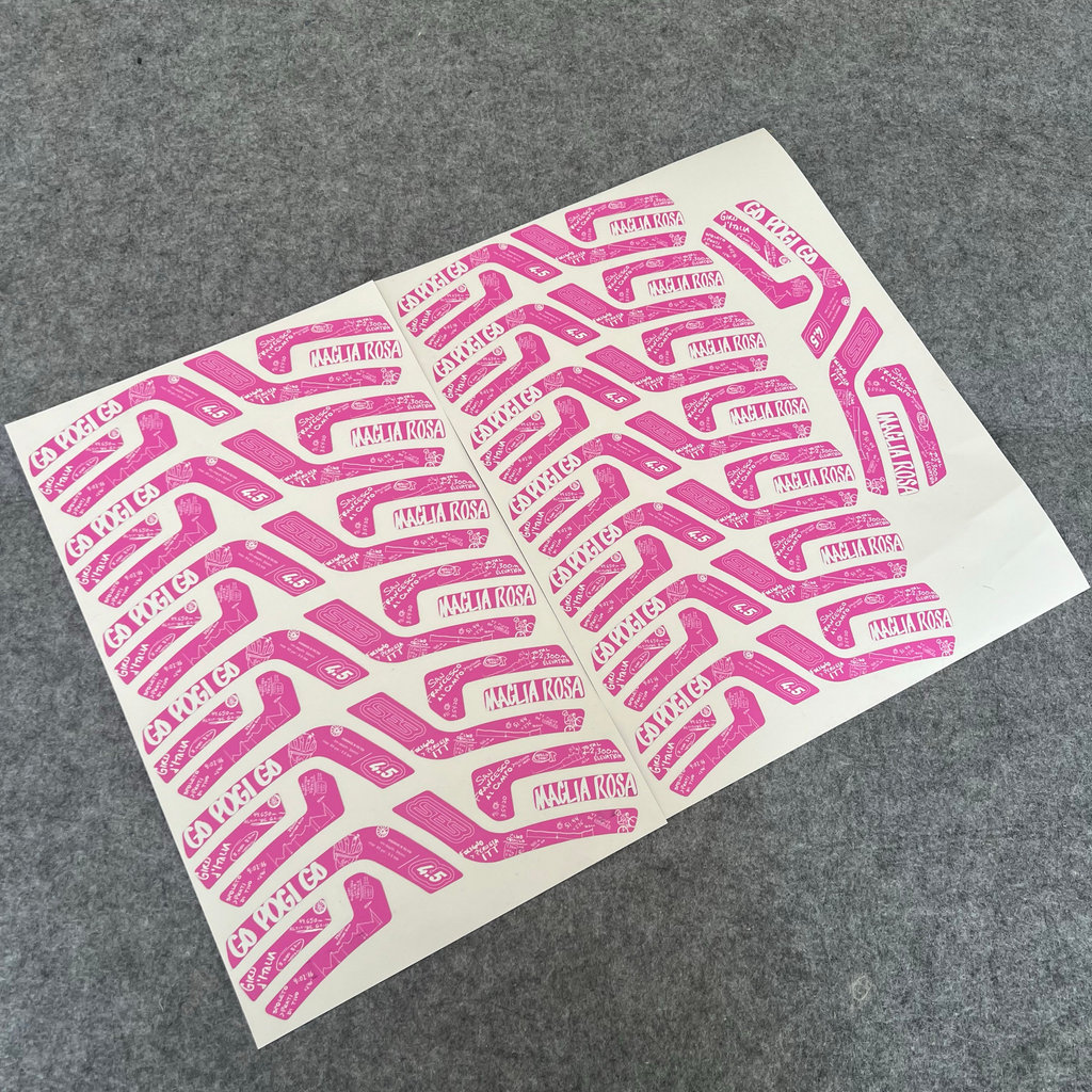 2024 Tour de France Tour de France ENVE SES Bộ bánh xe đạp đường trường Nhãn dán bánh xe thay đổi mà