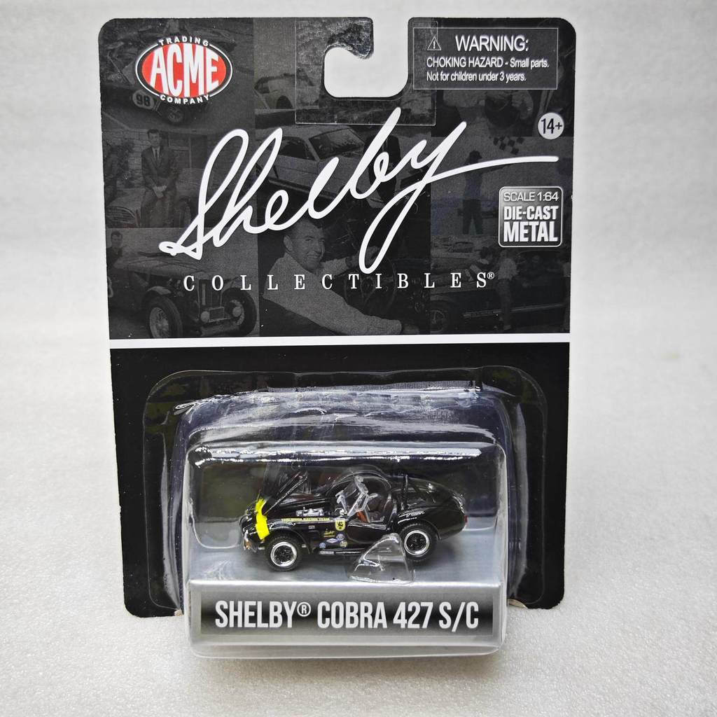 ACME 1: 64 SHELBY COBRA SHELBY COBRA 427 S / C Đen SC-707