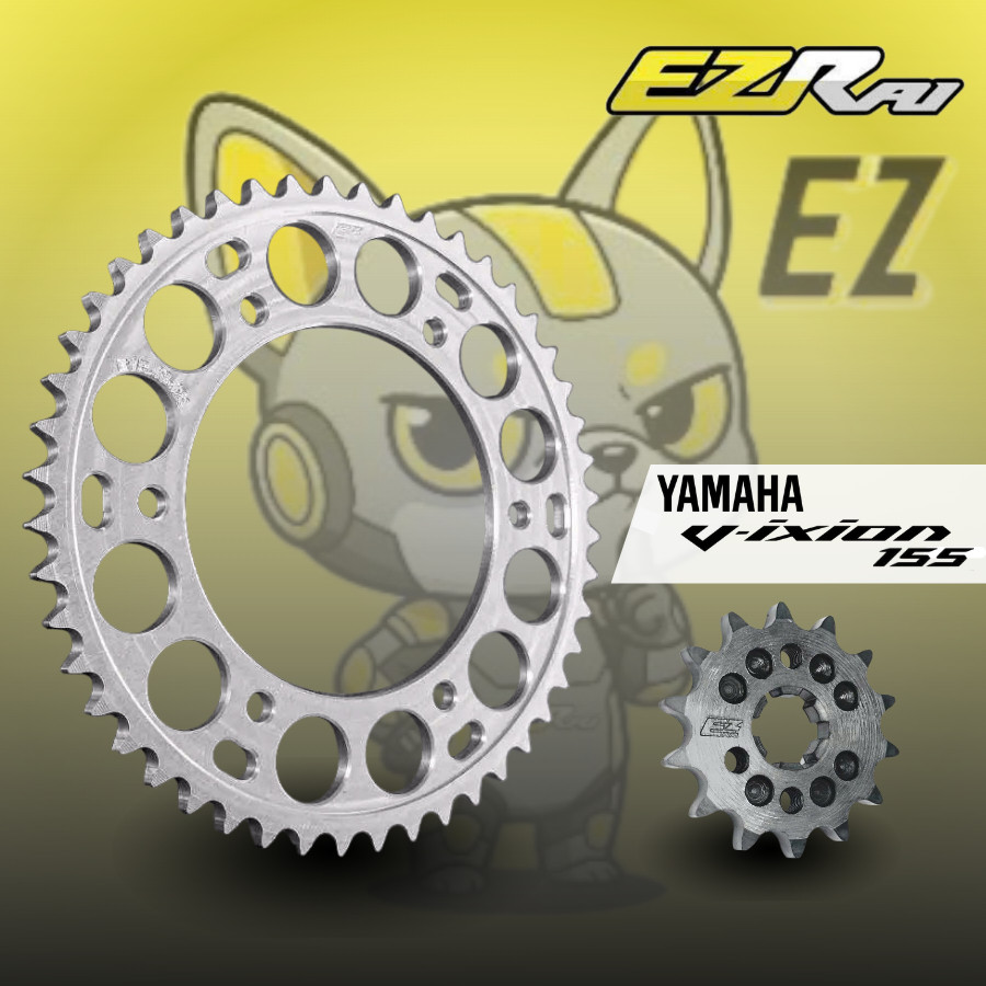 NHÔNG DĨA EZRAI CHO YAMAHA V-IXION 155 (N-EY , D-E1R)