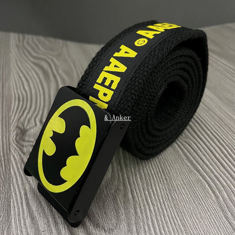 Popular~Teenage boys' black versatile belt for junior high school students, young boys' Korean-style