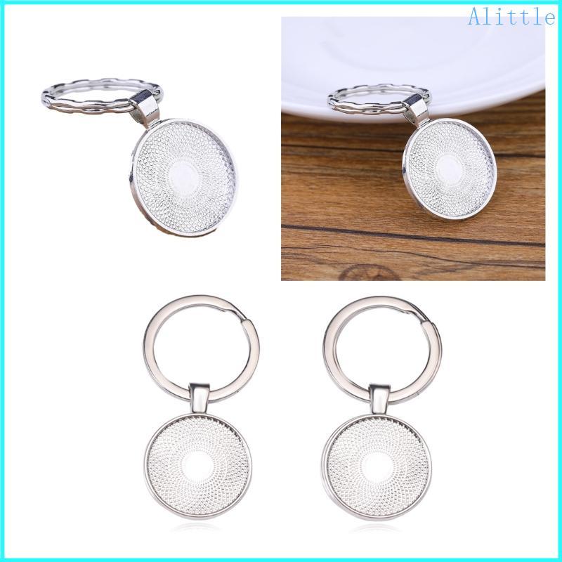 Alia - Bộ 10 Móc Khóa Hai Mặt & Mặt Dây Chuyền, Phụ Kiện Trang Sức DIY Handmade