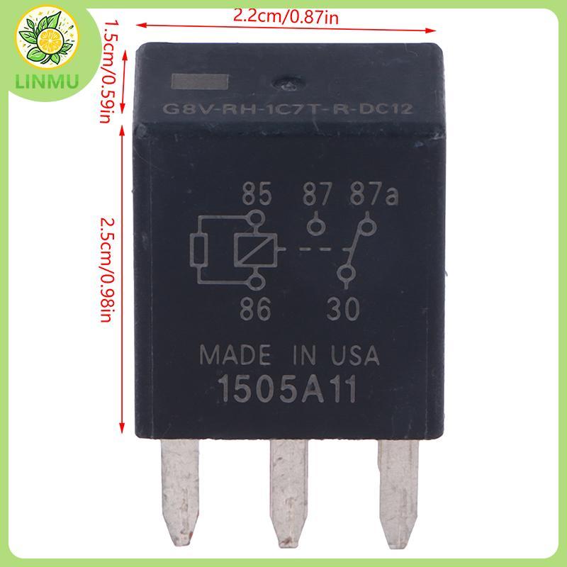 [LINMU] G8V-RH-1C7T-R-DC12 G8VRH1C7TRDC12 12V Rơle ô tô SPDT 35A 12VDC 5Pins VN