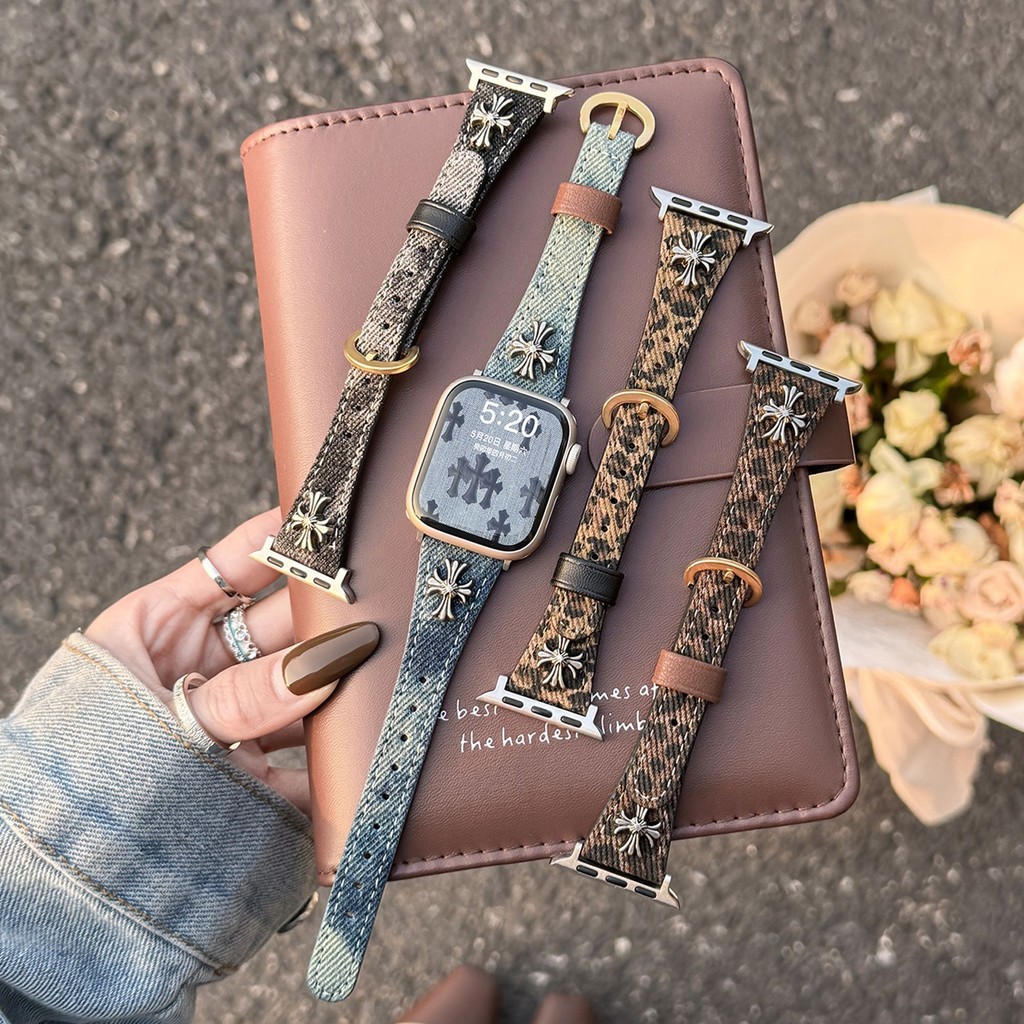 Dây đeo cổ tayclassic cao cấp, tương thích với Apple Watch Series 10 và 11