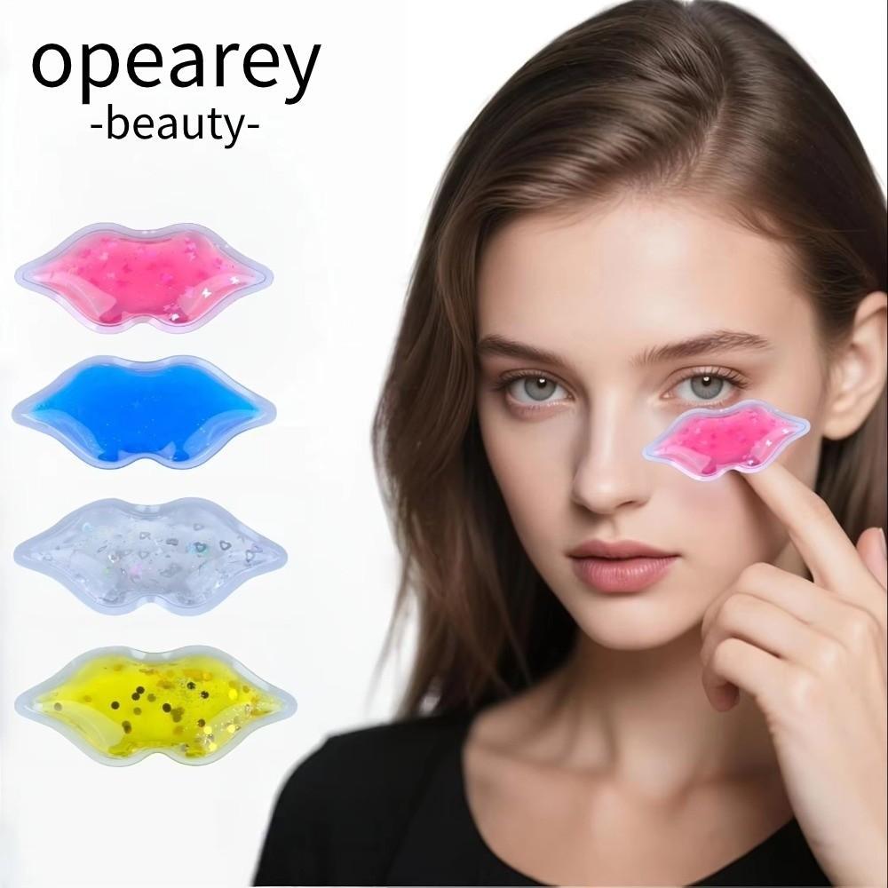 OPEAREY 5 Chiếc Lip Ice Pack, Giảm Đau Linh Hoạt Eye Ice Pack, Giảm Sưng Gel Tái Sử Dụng Ice Pack Ch