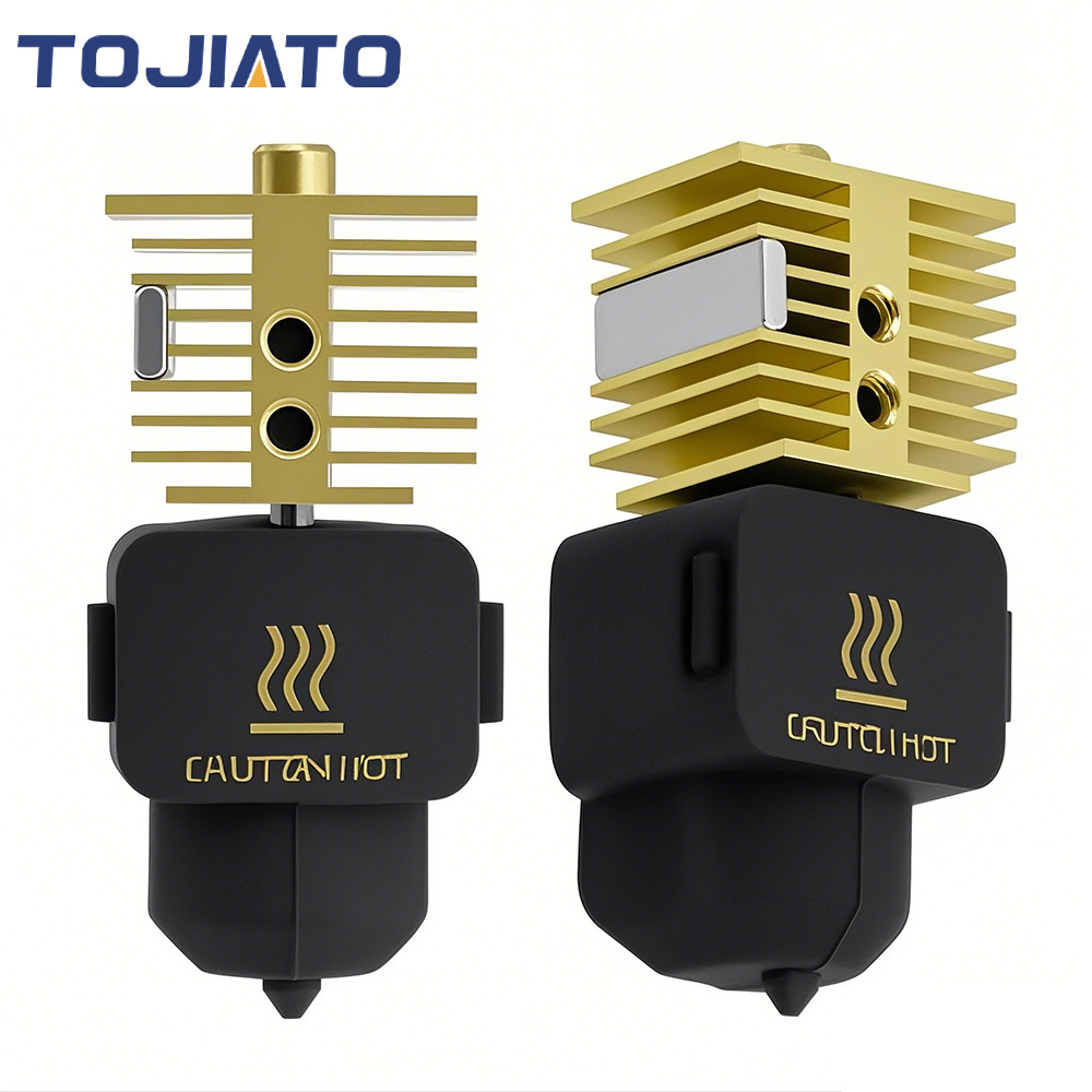 Bộ đầu đùn A1 Mini Hot End A1 bằng đồng thau tốc độ cao với vòi phun thép cứng 0,4mm, tương thích vớ