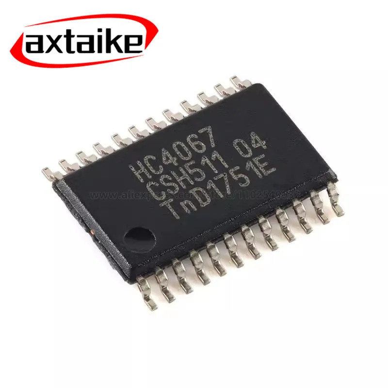 10 CÁI 74HC4067PW 74HC4067 HC4067 TSSOP-24 Bộ ghép kênh tương tự 16 kênh / bộ khuếch đại SMD IC còn 