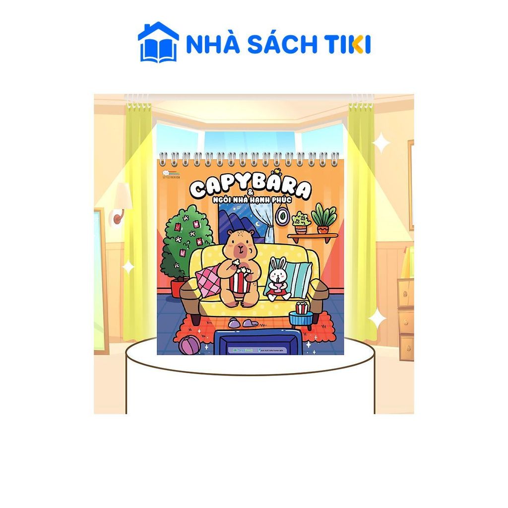Sách Capybara & Ngôi nhà hạnh phúc - Megabook
