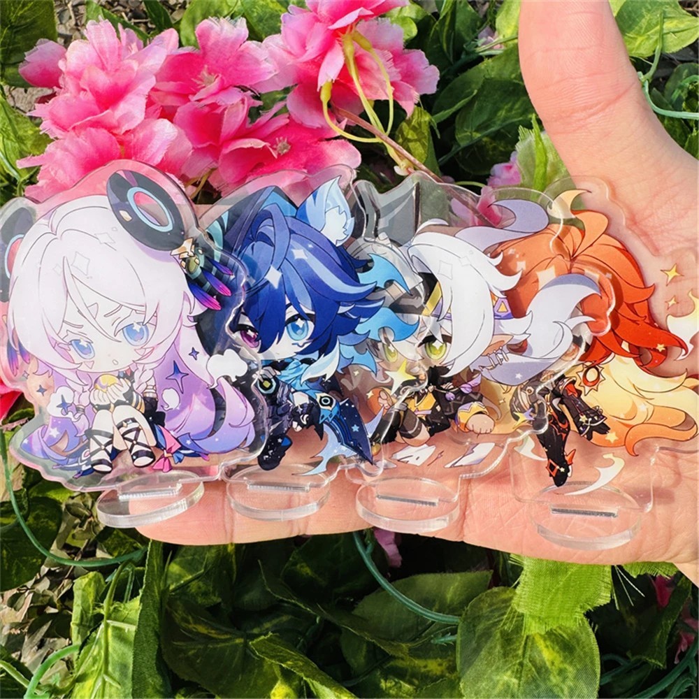Mô hình Standee Genshin Impact Natlan Chibi Xilonen Chasca Ororon Iansan bằng Mica Acrylic trang trí