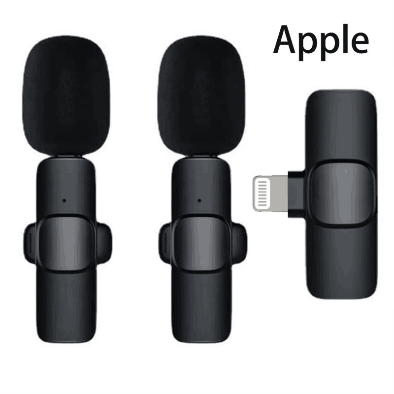 K K K8 Micro Lavalier Radio Micro Live Anchor Thiết bị ghi âm Clip-On Lavalier Micro Điện thoại di đ
