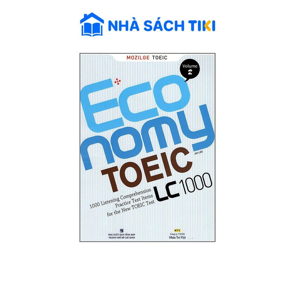 Sách Economy TOEIC LC1000 Volume 2 - Nhân Trí Việt