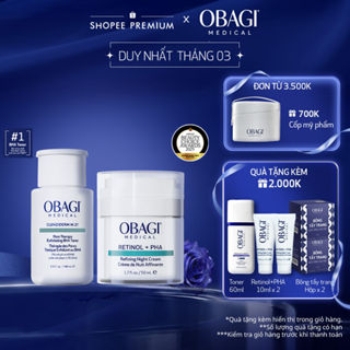 [Voucher SVIP 18%] Bộ đôi Kem dưỡng tái tạo da Retinol + PHA 50ml và Toner Tẩy tế bào chết BHA 148ml