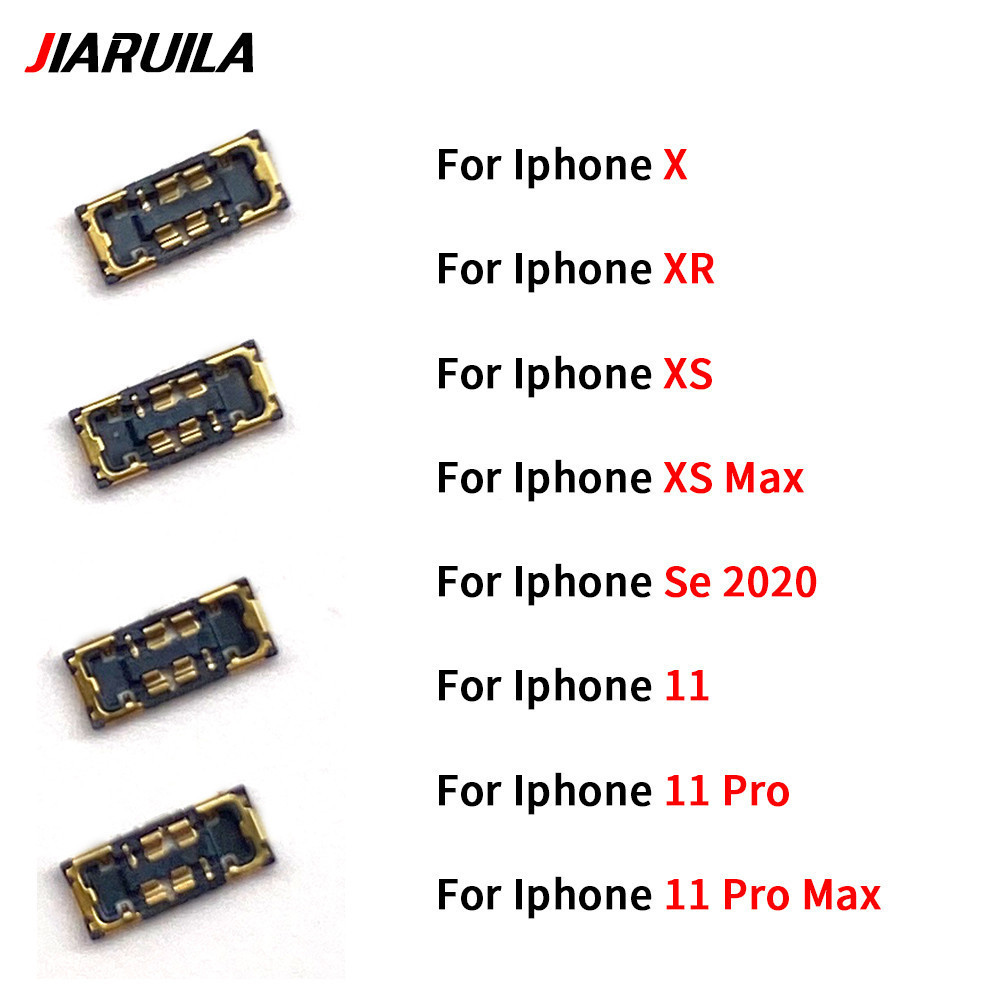 Đầu nối pin FPC cho điện thoại 11 Pro Max Se 2020 X XR XS Max trên bo mạch chủ